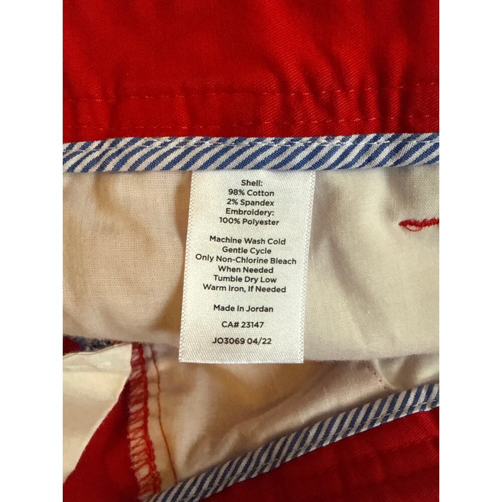 Talbots relaxed chino in FRENCHIE CRITTER print Size 4 - Picture 7 of 7